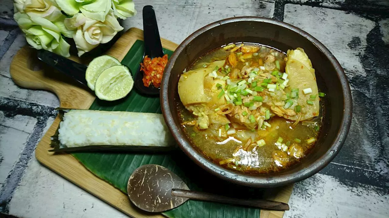 Resep Lontong Kikil Surabaya Nikmatnya Kuliner Legendaris Kota