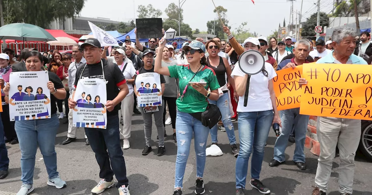 Trabajadores Judiciales Mexicanos Redoblan Sus Protestas Ante La