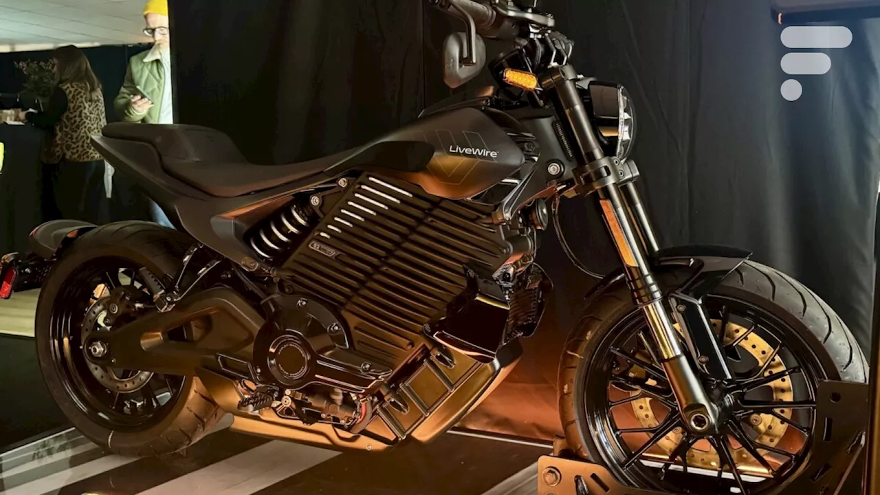 Voici la nouvelle moto électrique de Harley Davidson et Kymco la