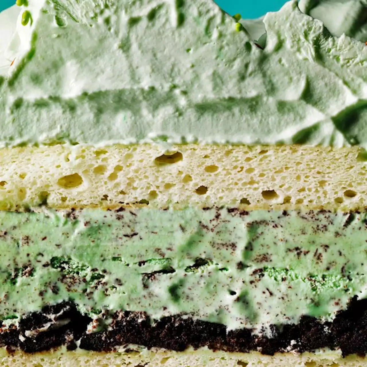 Mint Chip Ice Cream Cake