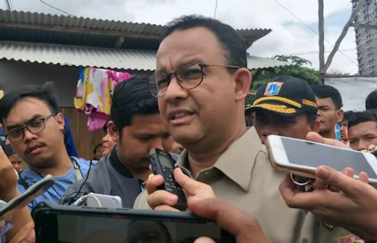 Anies Pastikan Logistik di Jakarta Aman Selama Pandemi Covid-19 : Okezone Megapolitan