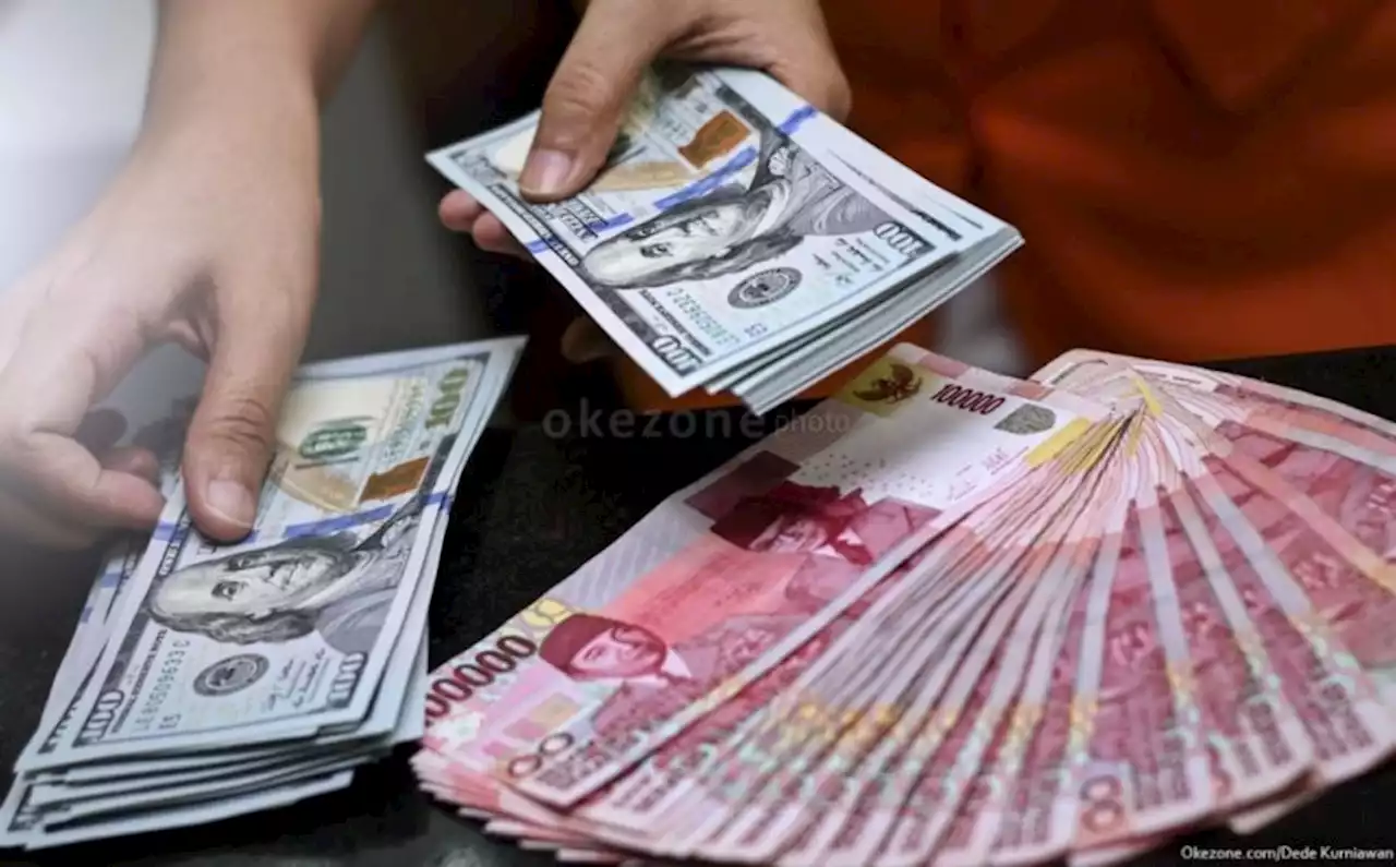 Dolar AS Perkasa, Rupiah Melemah Tipis ke Rp14.455 USD : Okezone Economy