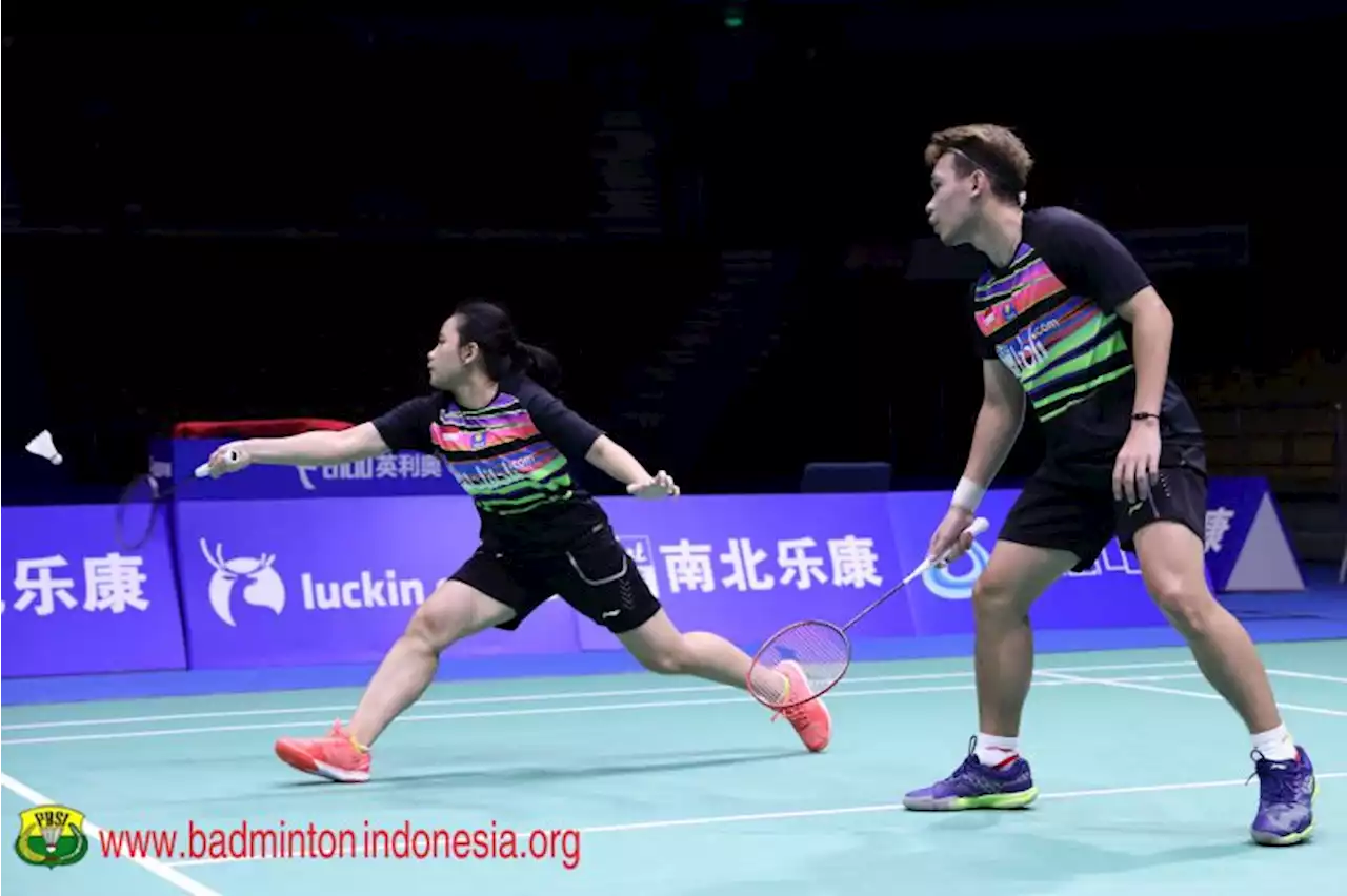 Hasil German Open 2022: Libas Wakil Jepang, Rinov Pitha Lalui 16 Besar dengan Mudah : Okezone Sports