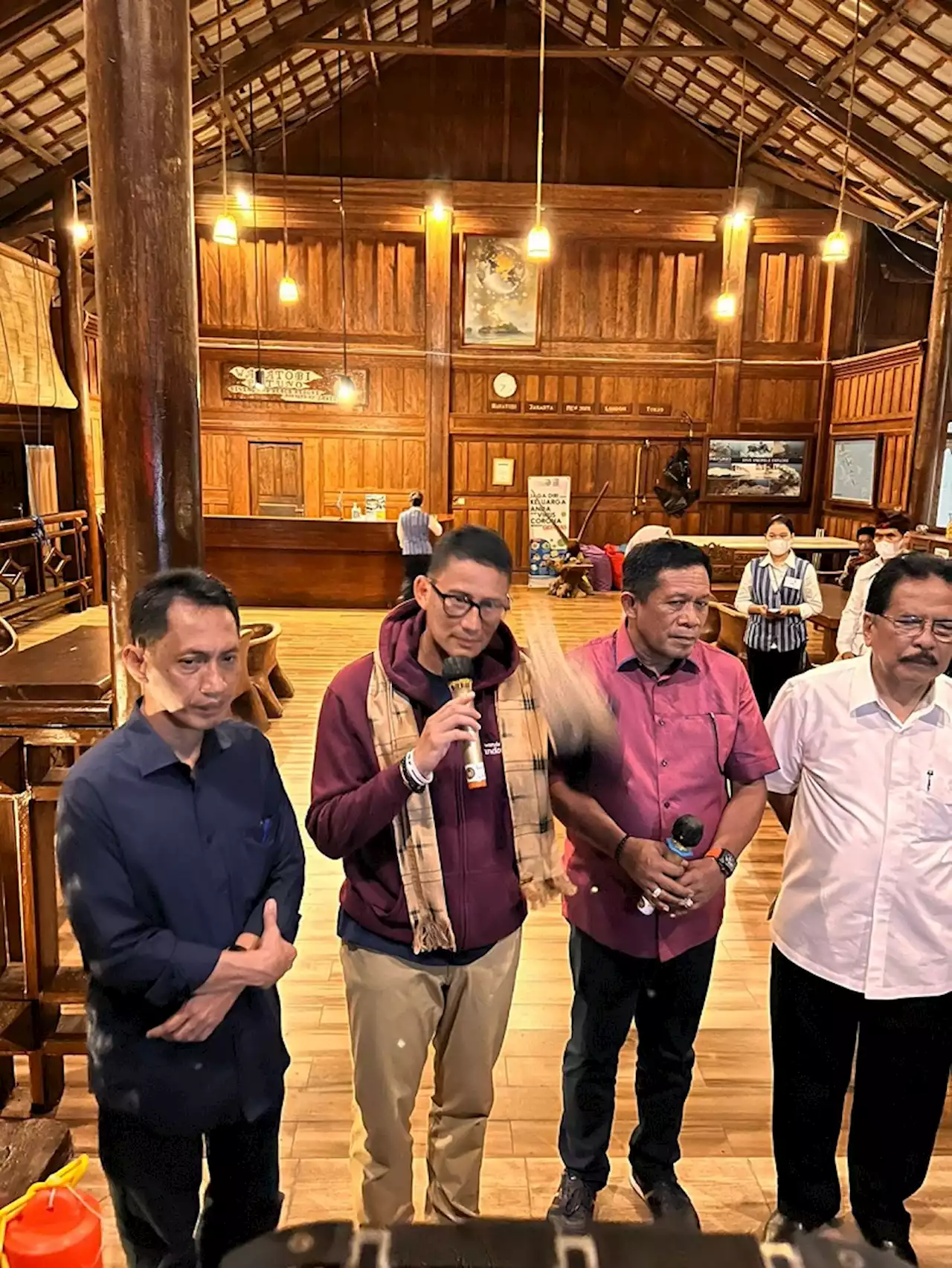 Hotel Penuh Sambut GTRA di Wakatobi, Sandiaga Uno Optimistis Ekonomi Bangkit hingga Buka Lapangan Kerja : Okezone Economy