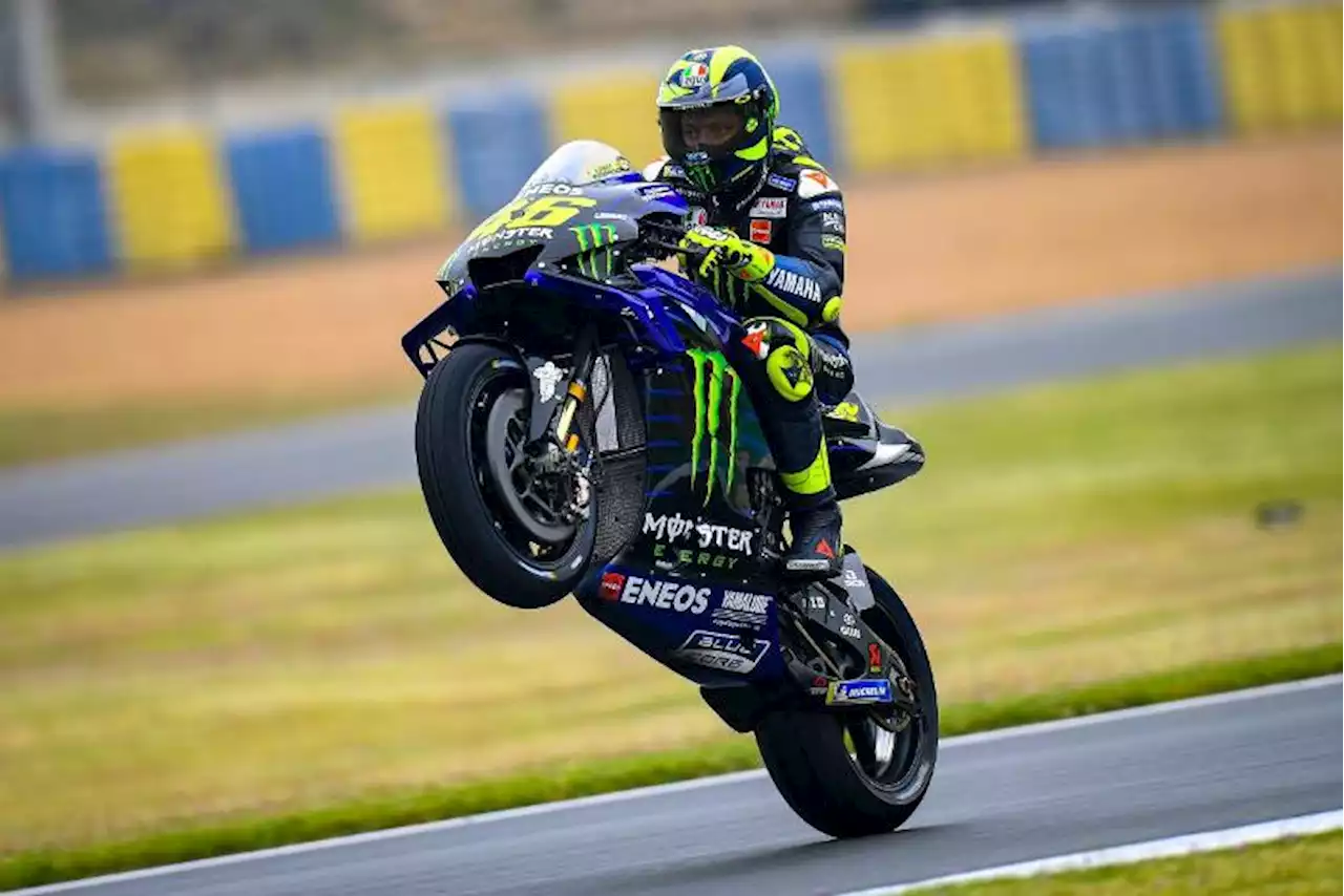 Meski Kecewa Gagal Podium, Rossi Senang dengan Hasil MotoGP Prancis : Okezone Sports