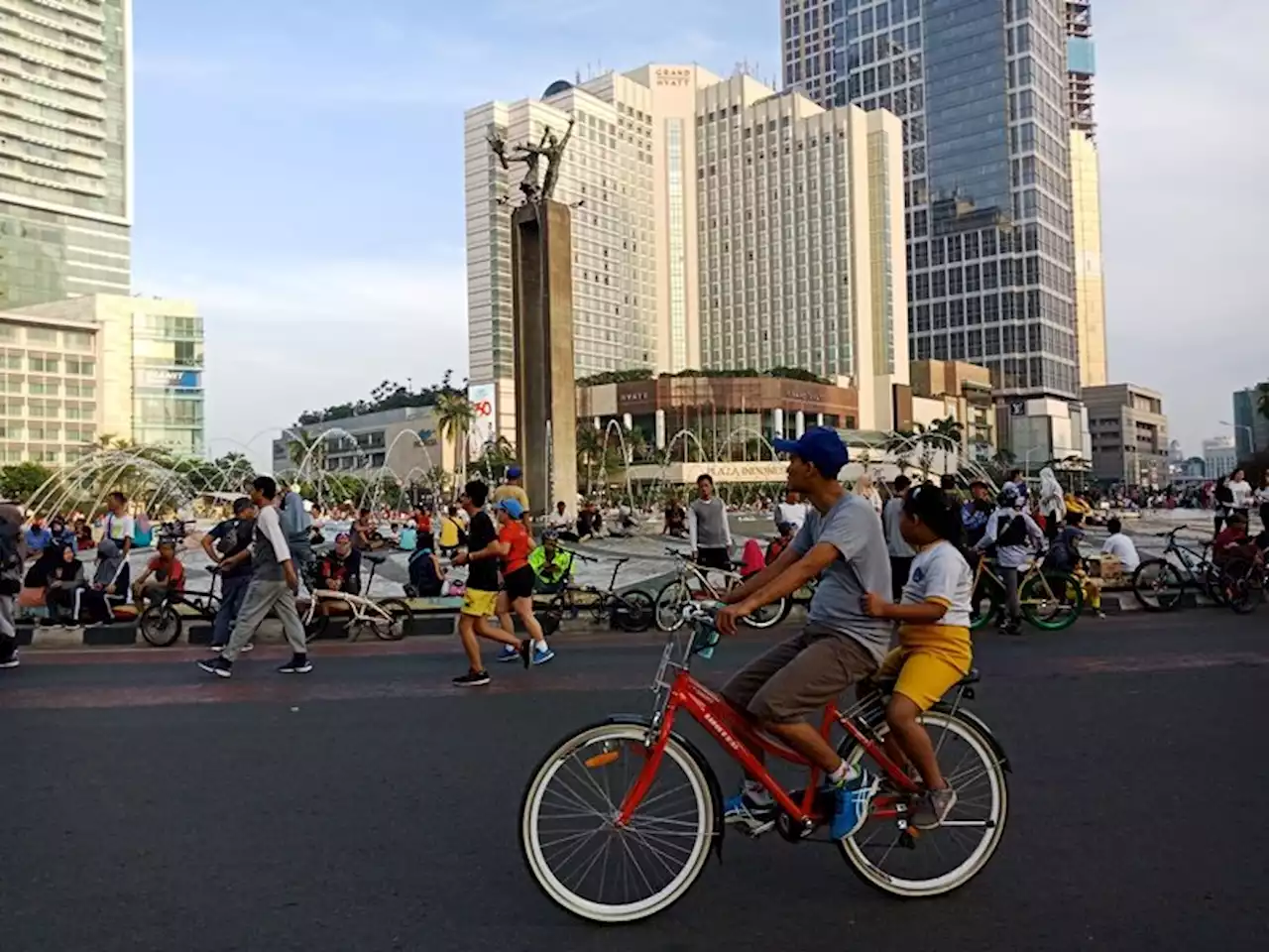 Minggu Ini Pemprov DKI Kembali Gelar Car Free Day : Okezone Megapolitan