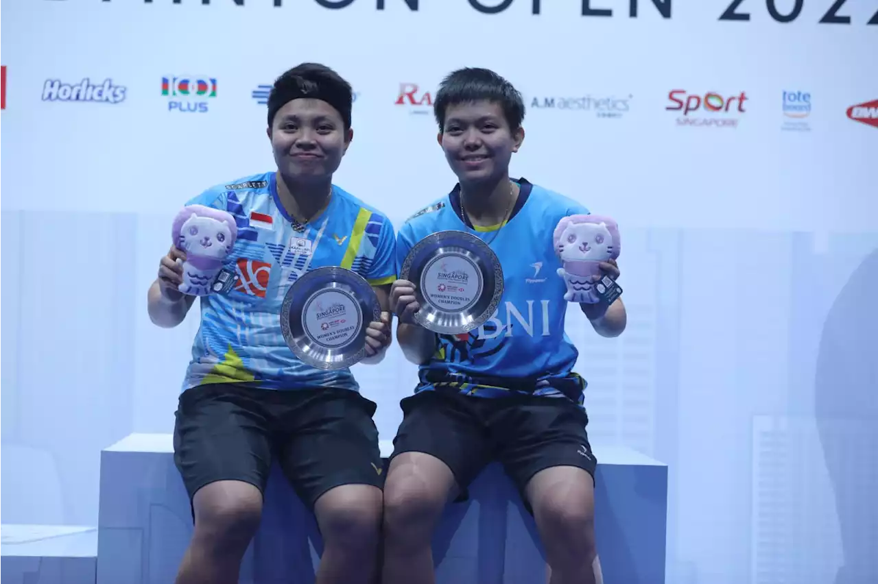 Singapore Open 2022: Indonesia Juara Umum, Jokowi pun Beri Selamat : Okezone Sports