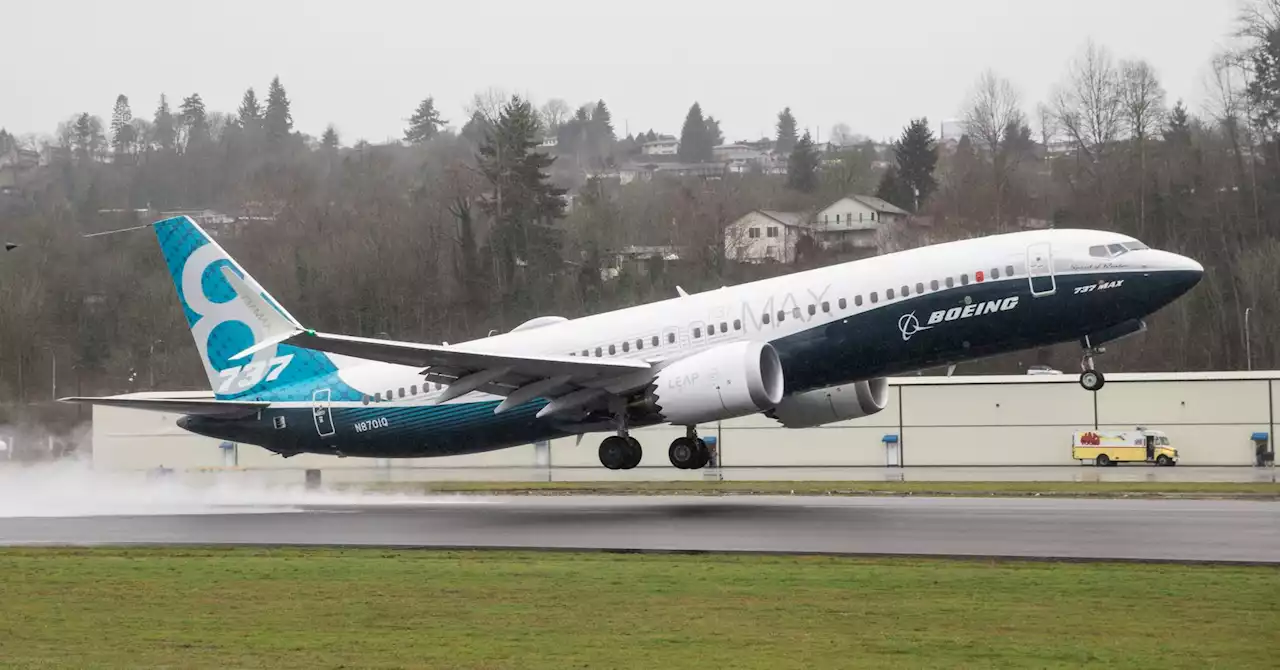 Boeing shares tumble 8% after deadly crash of popular 737 jet