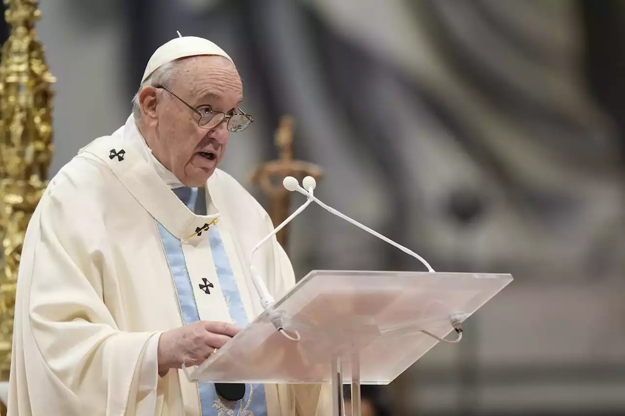 Pope on new year: Pandemic is hard, but focus on the good | AP News