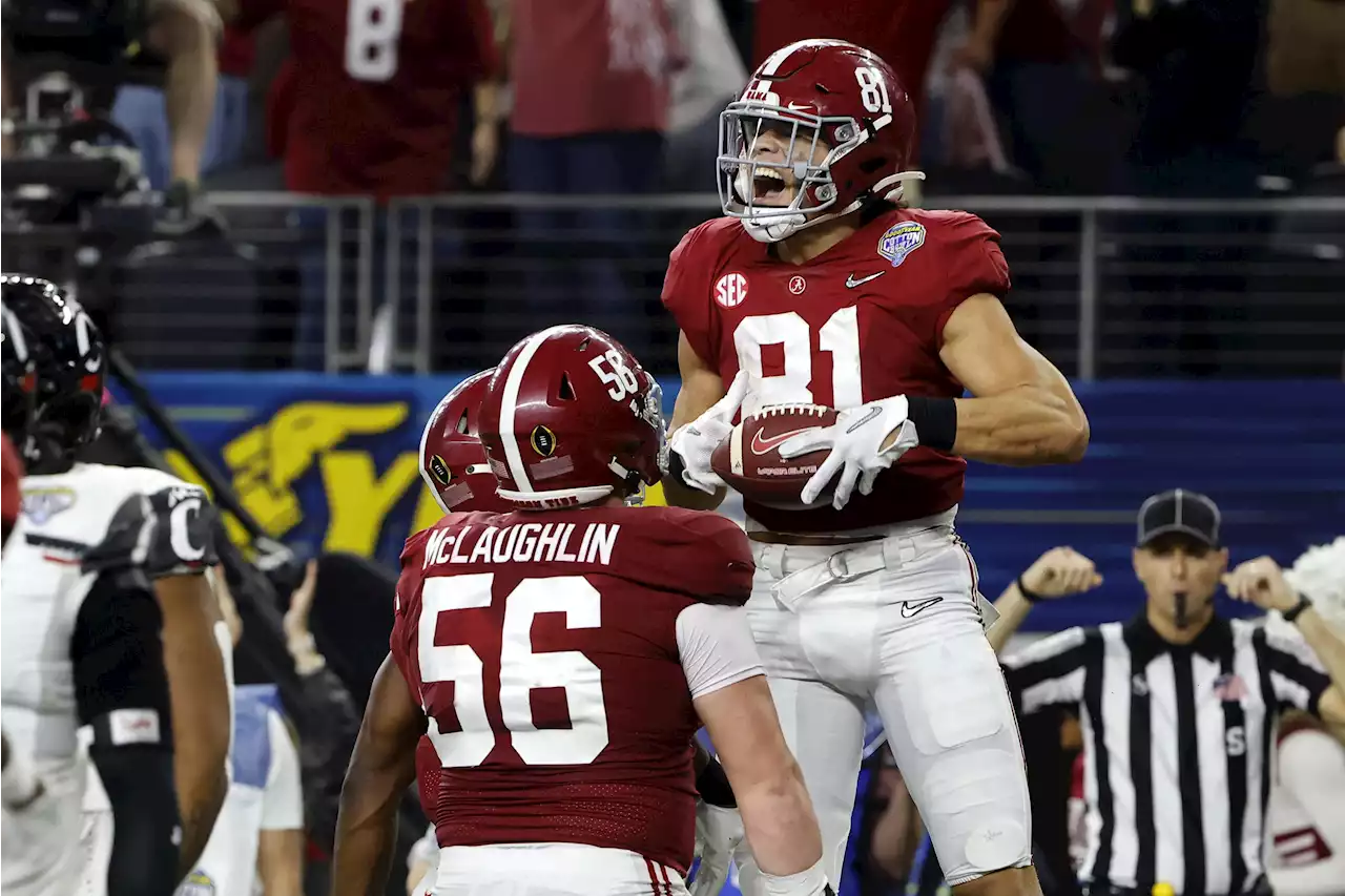 Run Tide! No. 1 Bama over non-P5 Cincy 27-6 in CFP semi | AP News