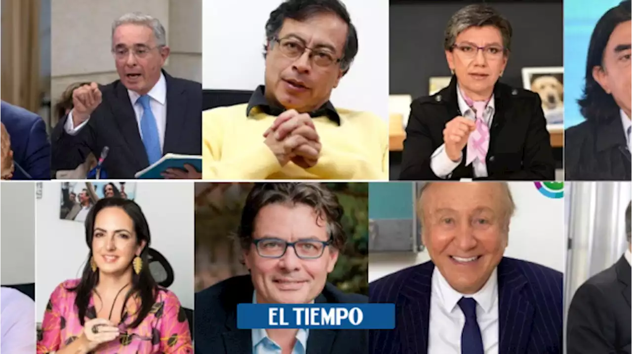 Estos son los políticos colombianos que más se buscaron en Google en 2021