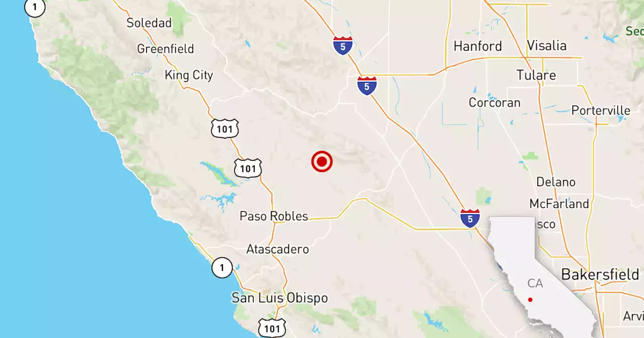 Magnitude 3.5 quake hits near Coalinga, Calif.