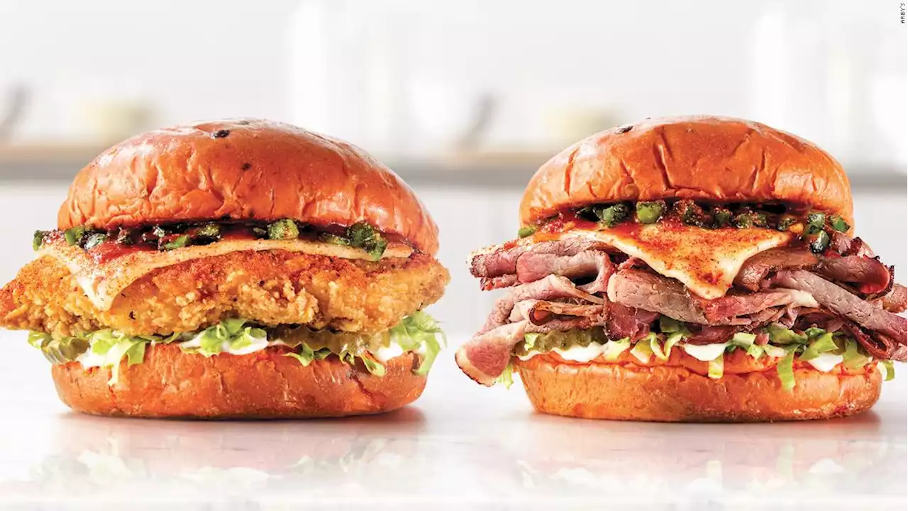 Arby's new sandwich is so spicy it comes with a free shake