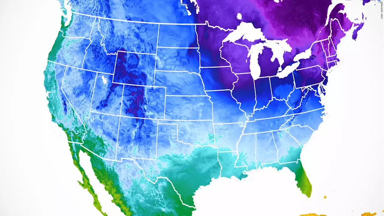 Major US cities will feel like they're below zero this week. Find out where