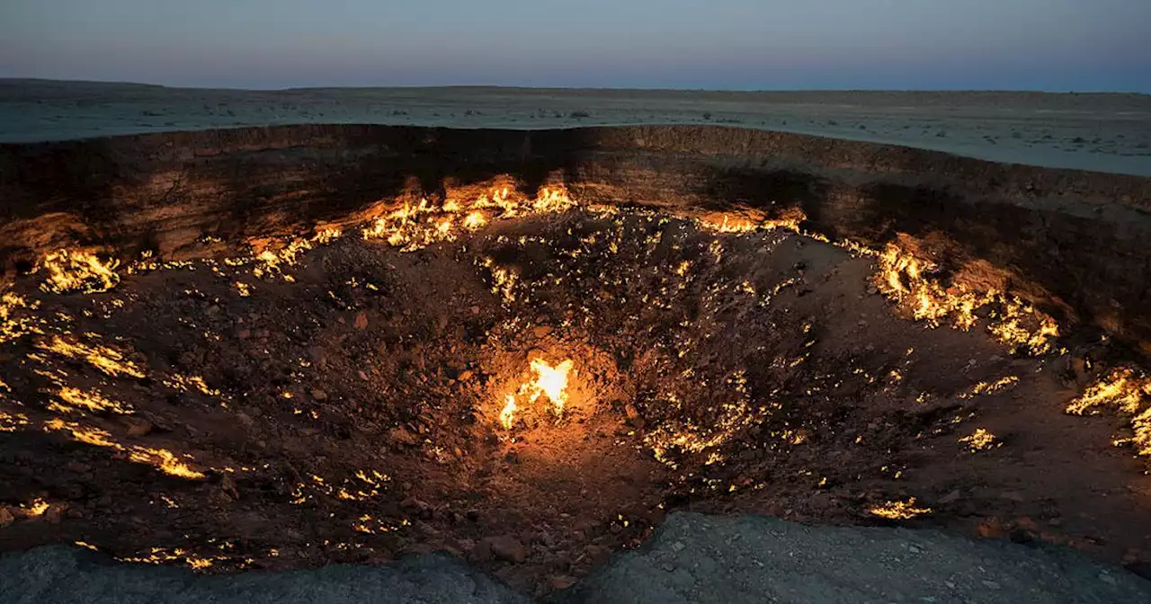 'Gates of hell' fire burning in desert crater to be extinguished after 50 years