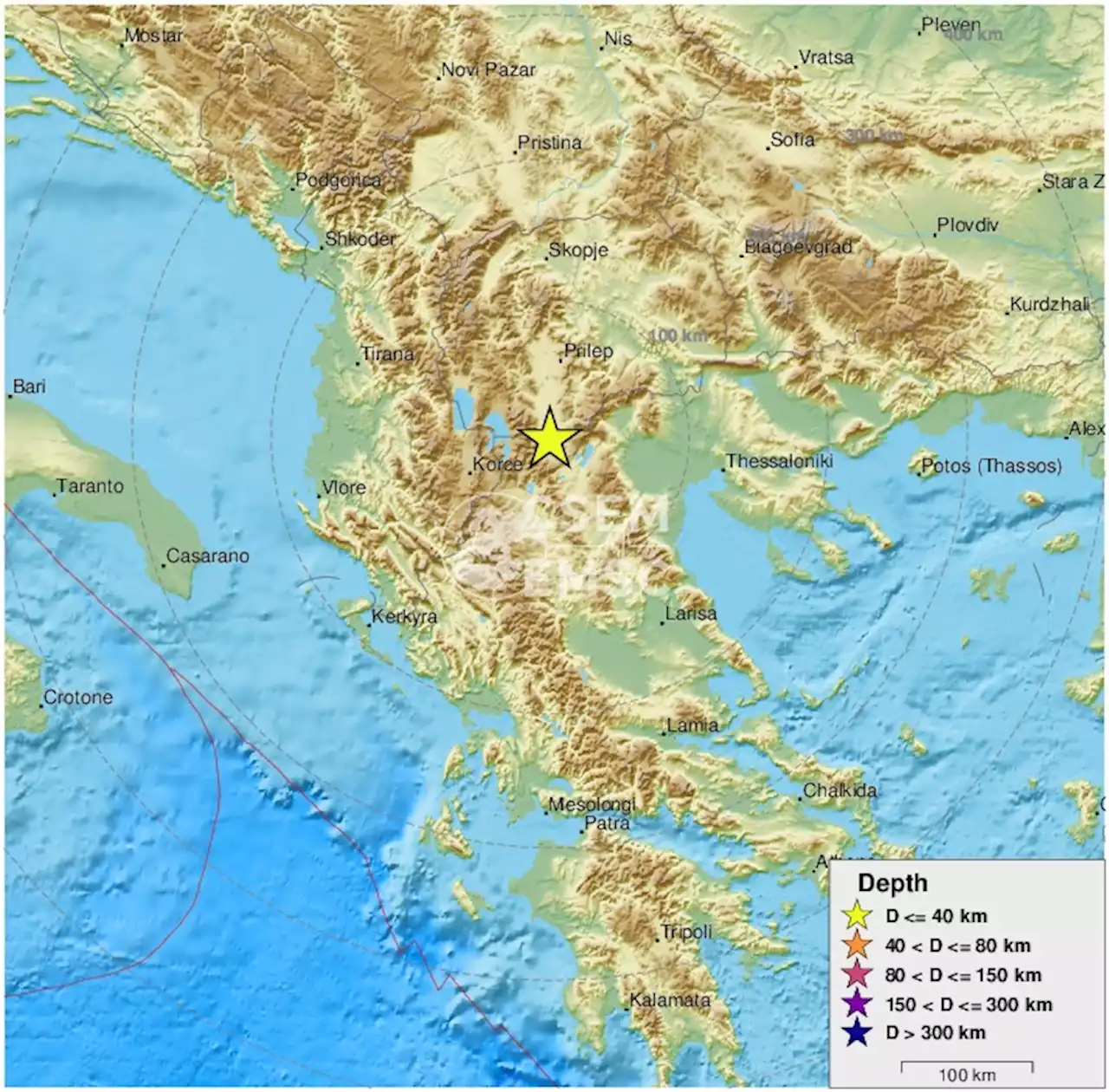 Earthquake, Magnitude 3.1 - GREECE - 2022 January 10, 01:23:29 UTC