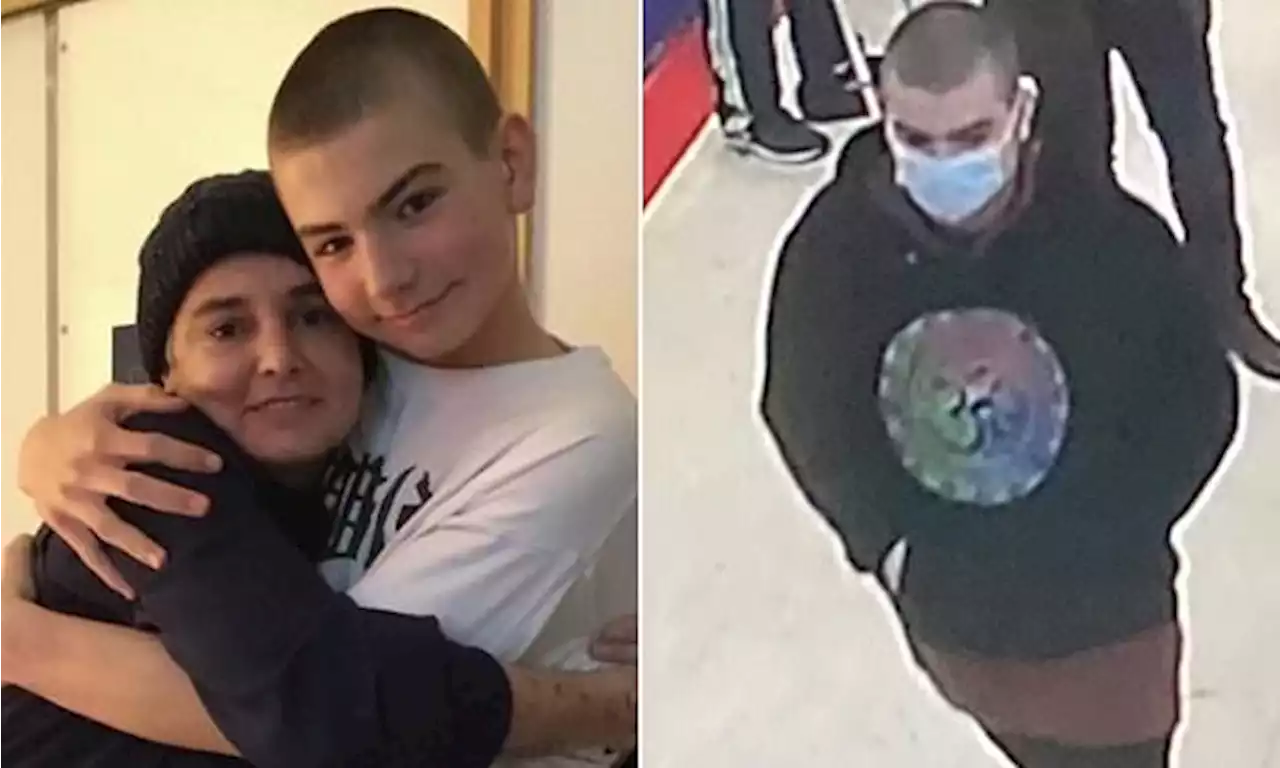 Sinead O'Connor reveals her son Shane, 17, hanged himself