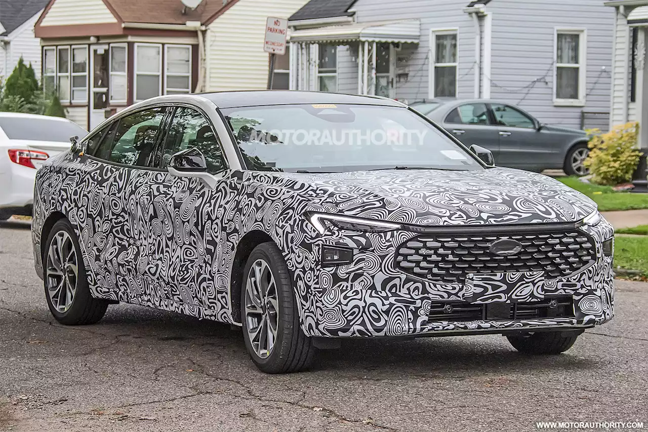 2023 Ford Fusion spy shots: New sedan uncertain for US