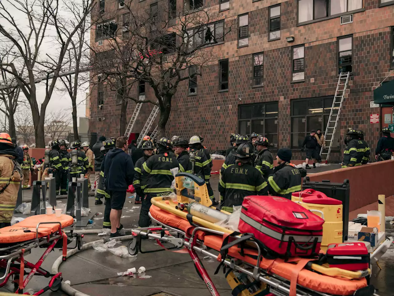 A five-alarm fire in the Bronx has left 19 people dead, including 9 children