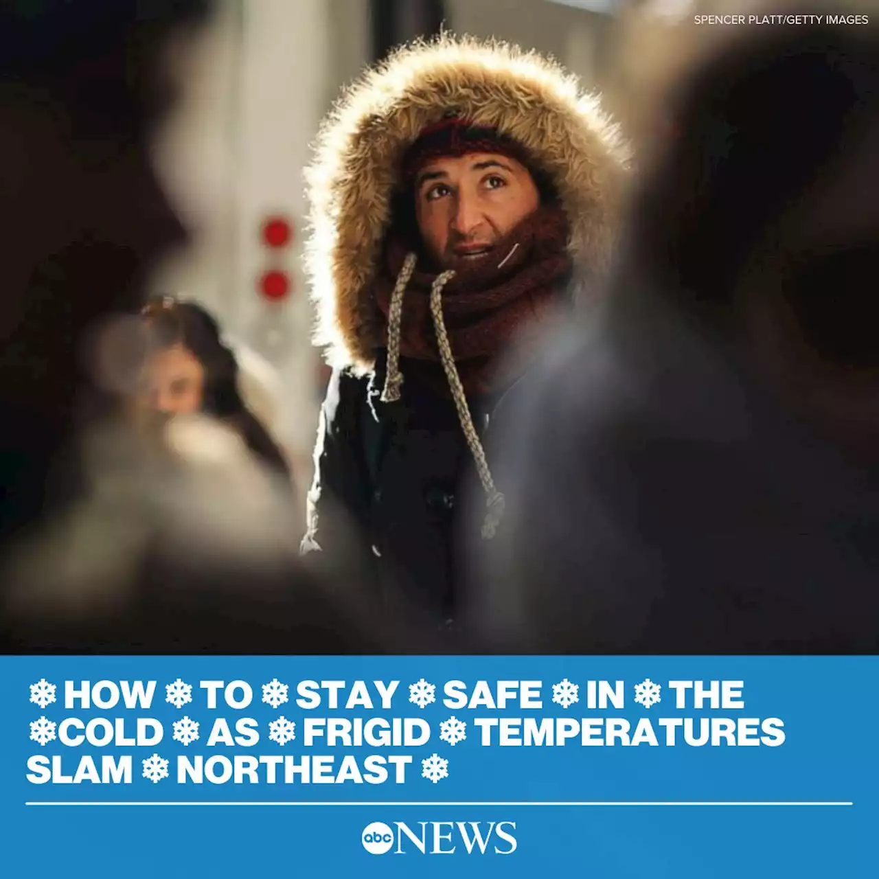 How to stay safe in cold as frigid temperatures slam Northeast