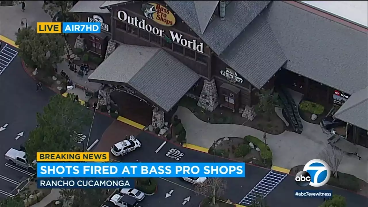 1 dead after deputy-involved shooting in parking lot of Bass Pro Shops in Rancho Cucamonga