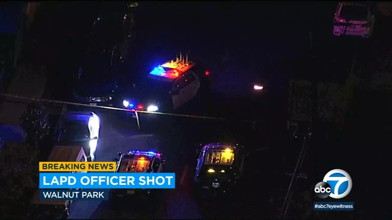 Off-duty LAPD officer shot in Walnut Park, rushed to hospital