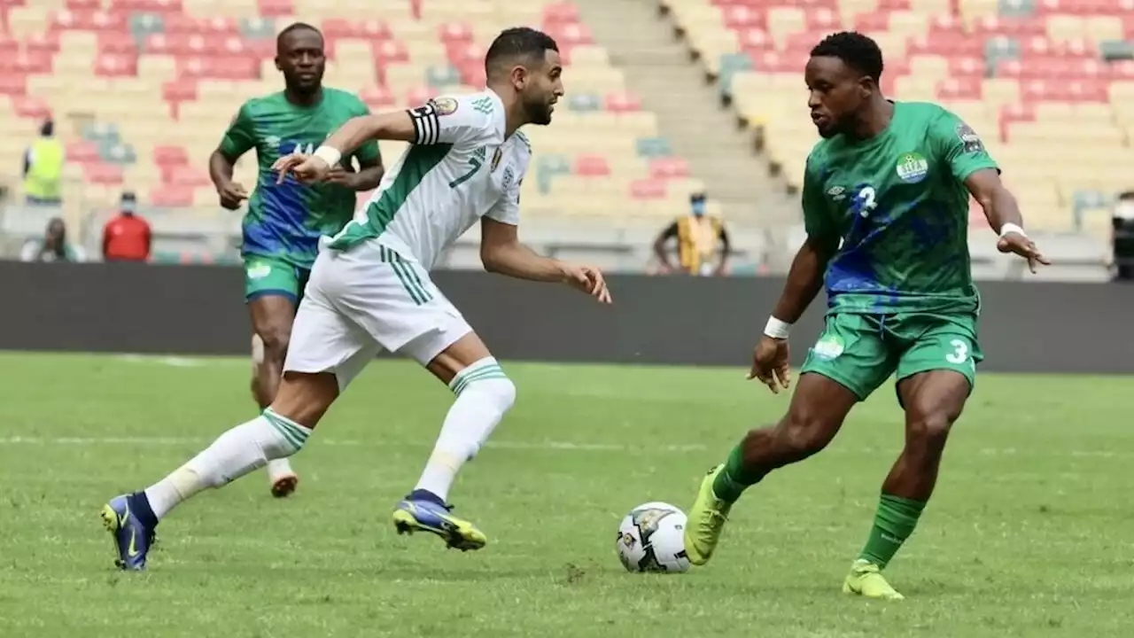 الجزائر تتعادل أمام سيراليون في أمم إفريقيا