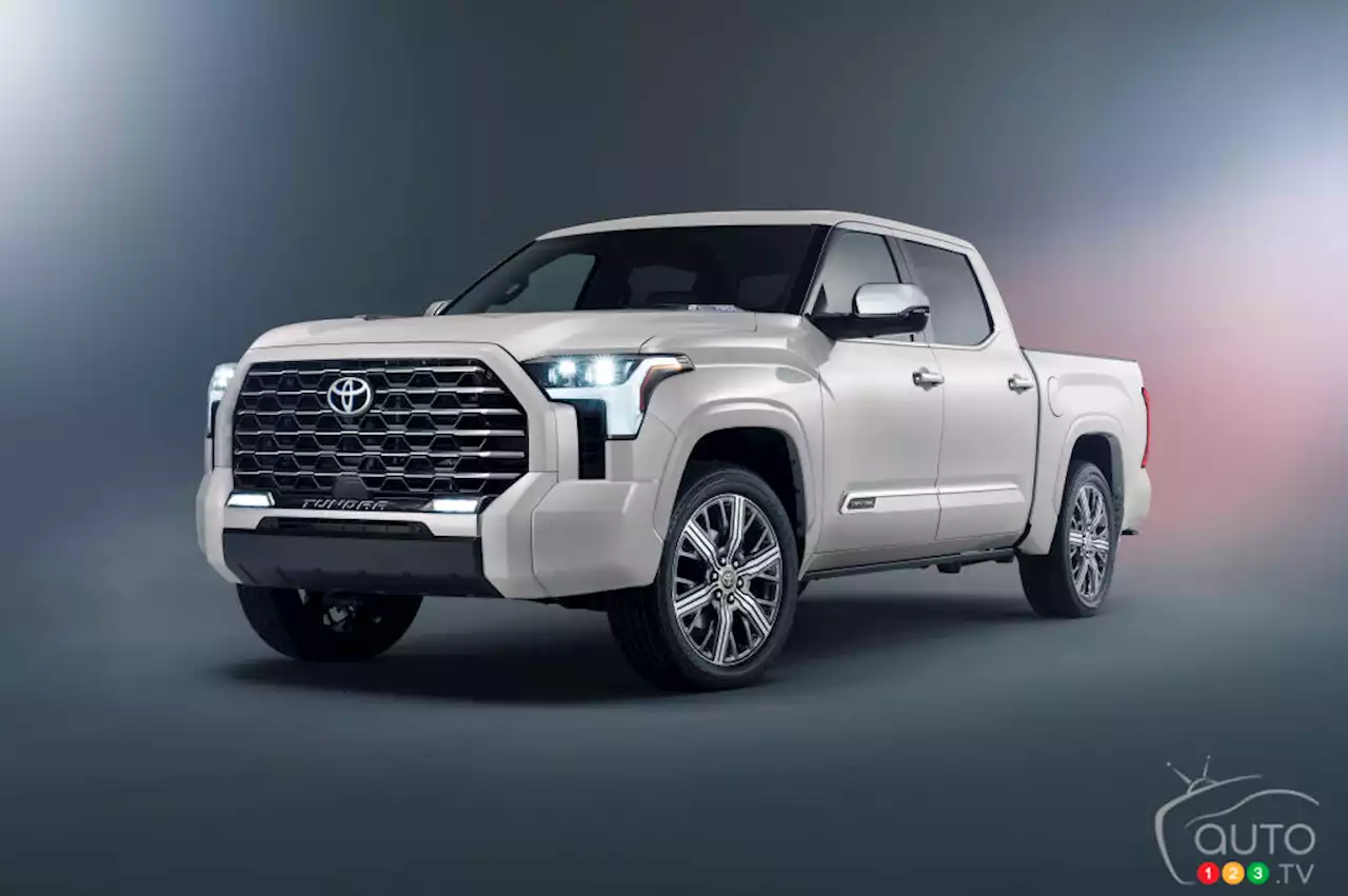 Capstone, a new ultra-luxurious version of Toyota's Tundra | Car News | Auto123