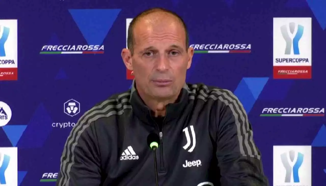 Conferenza Allegri: le dichiarazioni alla vigilia della Supercoppa Inter Juve