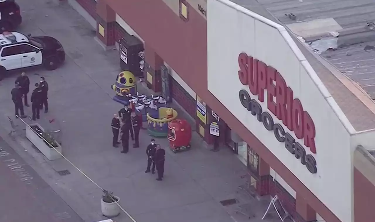 3 Charged With Shooting Into South LA Superior Grocery Store On New Year's Eve