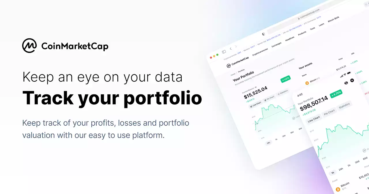 Use Our Free Crypto Portfolio Tracker | CoinMarketCap