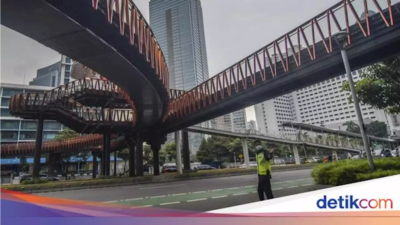 Pemprov DKI Jawab Kritik JPO 'Kapal Pinisi' Sudirman Tak Ramah Pejalan Kaki