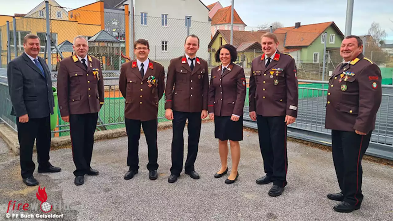 Stmk: Neues Feuerwehrkommando in Buch Geiseldorf gewählt