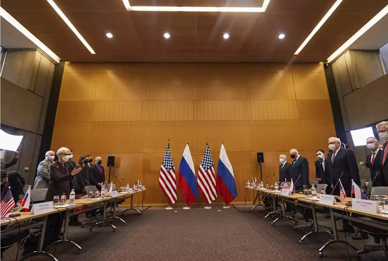 Russia says it’s not optimistic after first round of talks with U.S. on Ukraine crisis