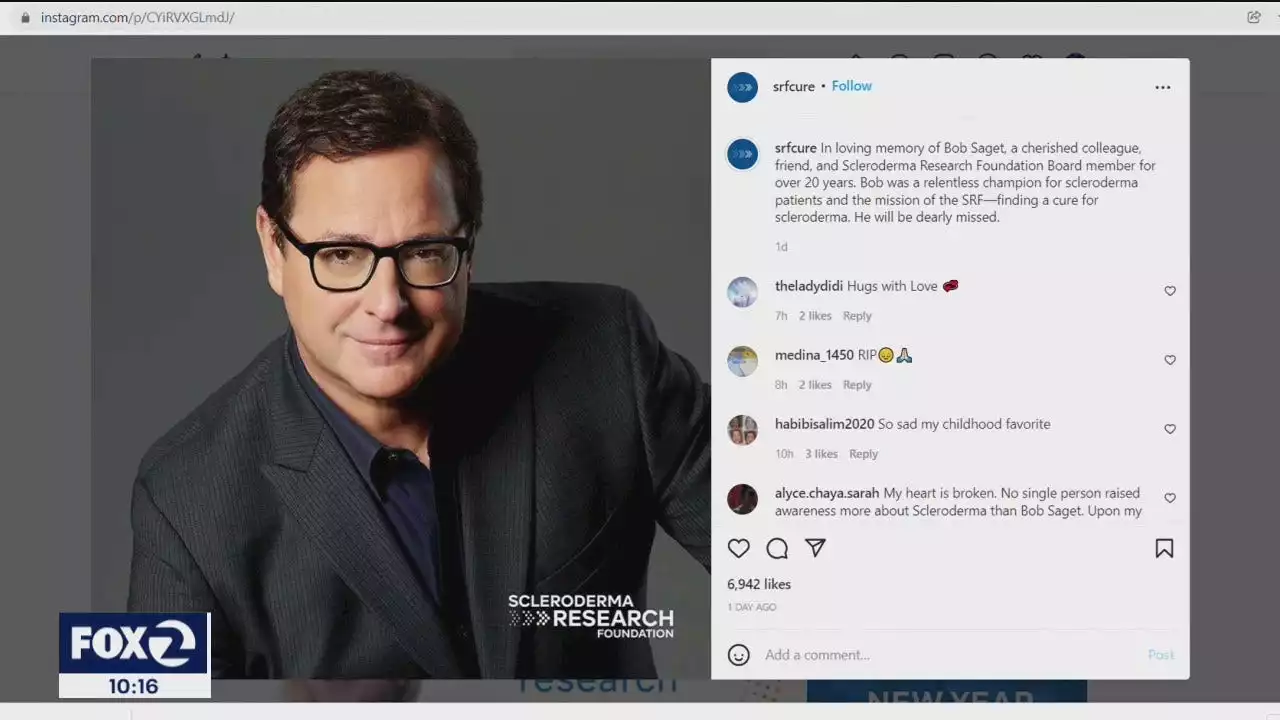 Bob Saget was an involved advocate at Bay Area nonprofit