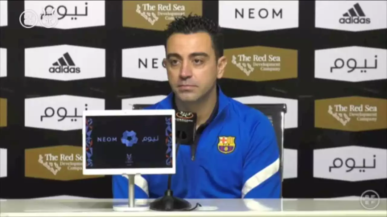 La rueda de prensa de Xavi y Busquets, en directo