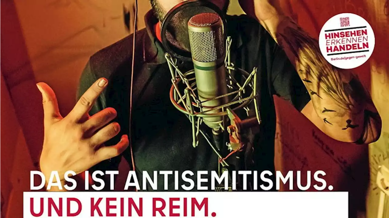 Neue Kampagne: Mit Plakaten gegen Antisemitismus