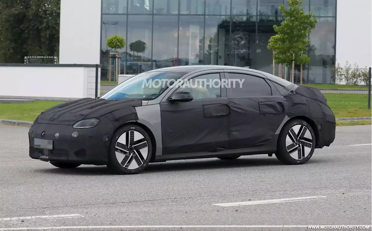 2023 Hyundai Ioniq 6 spy shots and video: Prophecy concept to spawn Model 3 rival