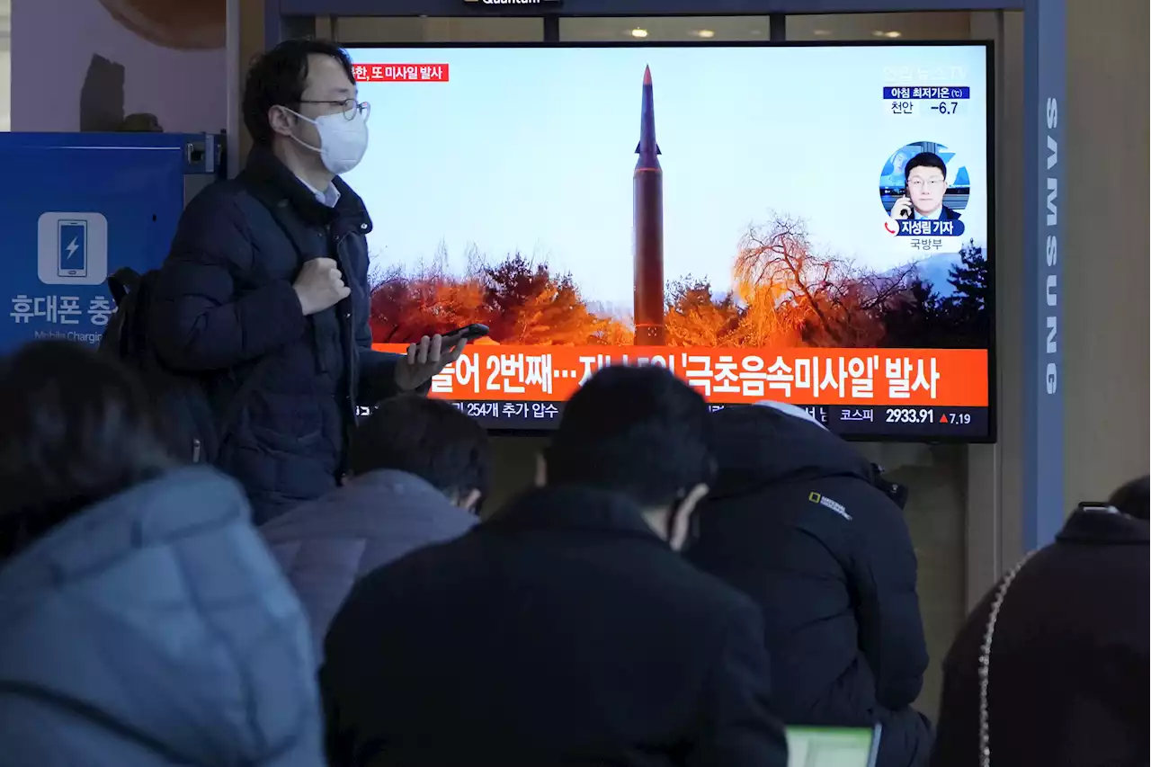 South Korea, Japan say North Korea fired what appeared to be a ballistic missile into sea