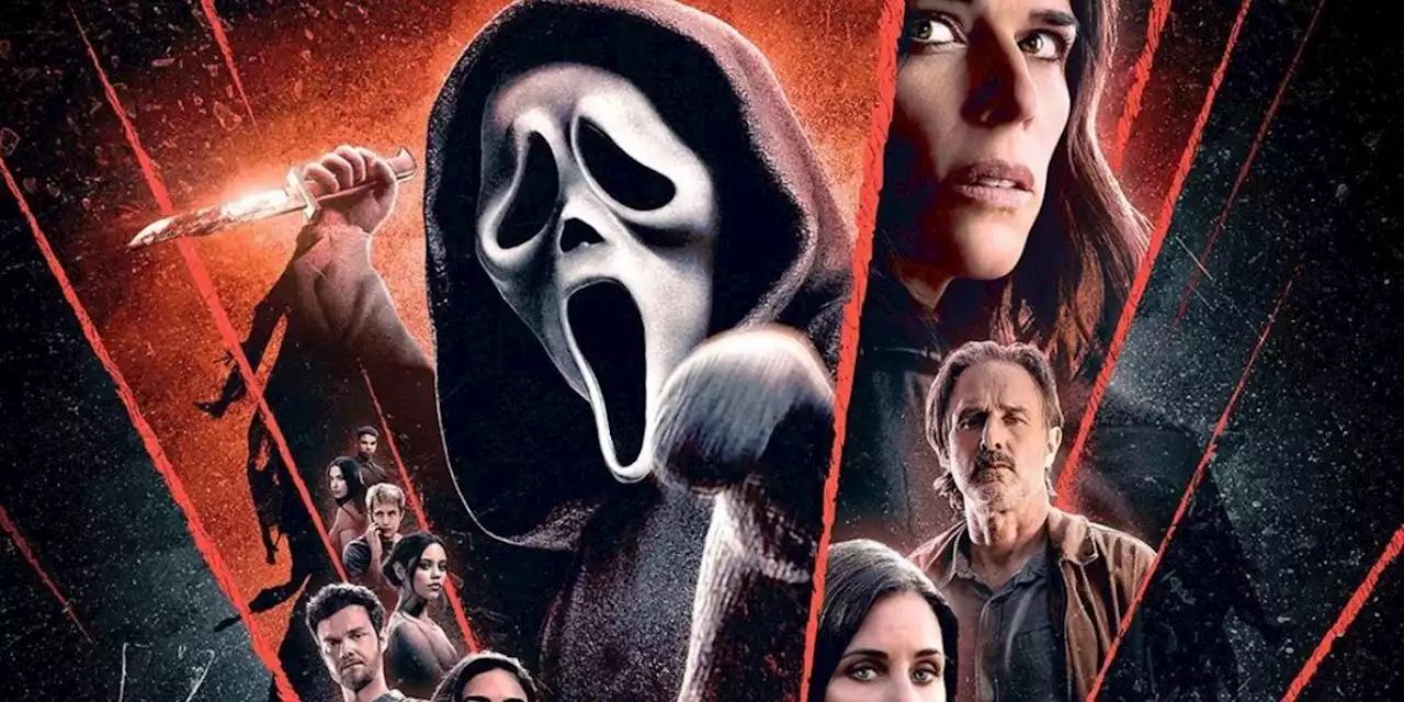 Ghostface Looms Over New & Classic Characters In Scream Poster