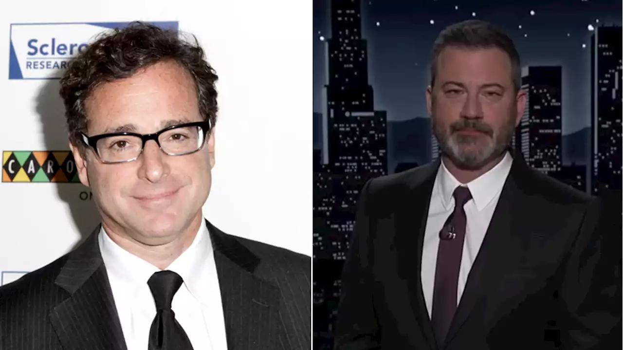 Jimmy Kimmel Salutes Bob Saget in Tearful Opening Monologue: ‘He Was the Sweetest Man’