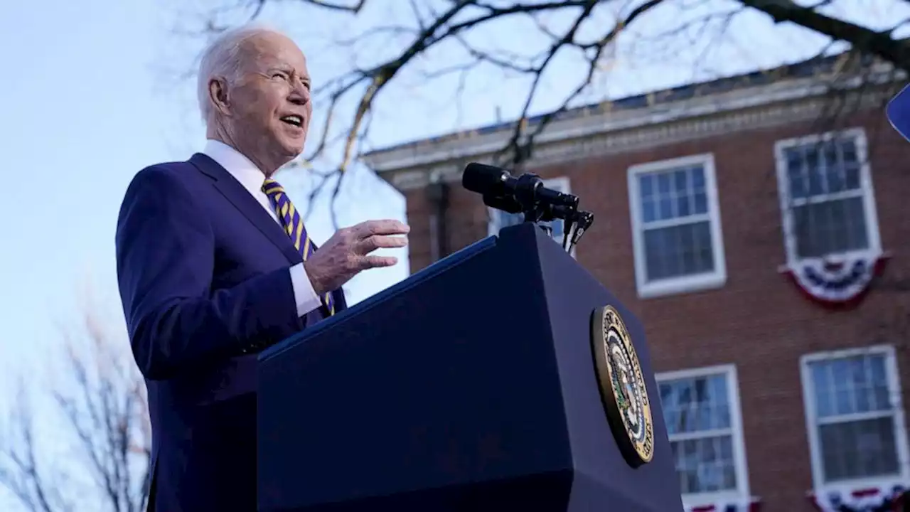 Biden says he supports changing filibuster rule to pass voting rights bills