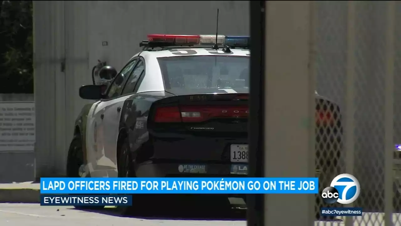 Court upholds firing of 2 LAPD officers who ignored a robbery call to play 'Pokemon GO'