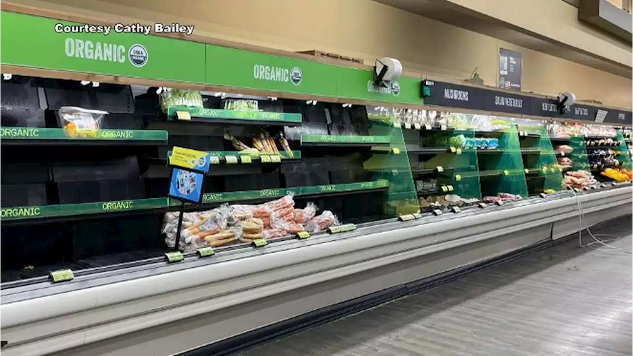 Weather in Seattle mostly blamed for empty grocery store shelves around Anchorage