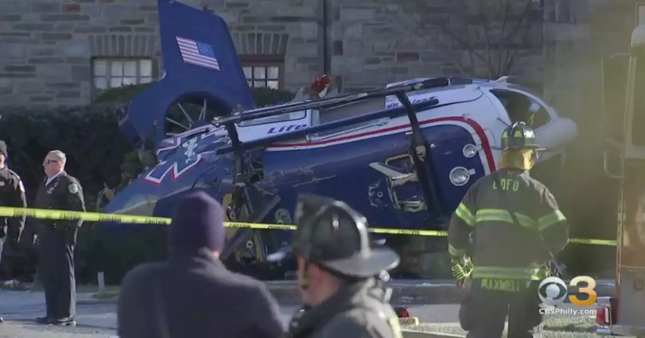 4 people survive medical helicopter crash in Pennsylvania after 'miracle' landing