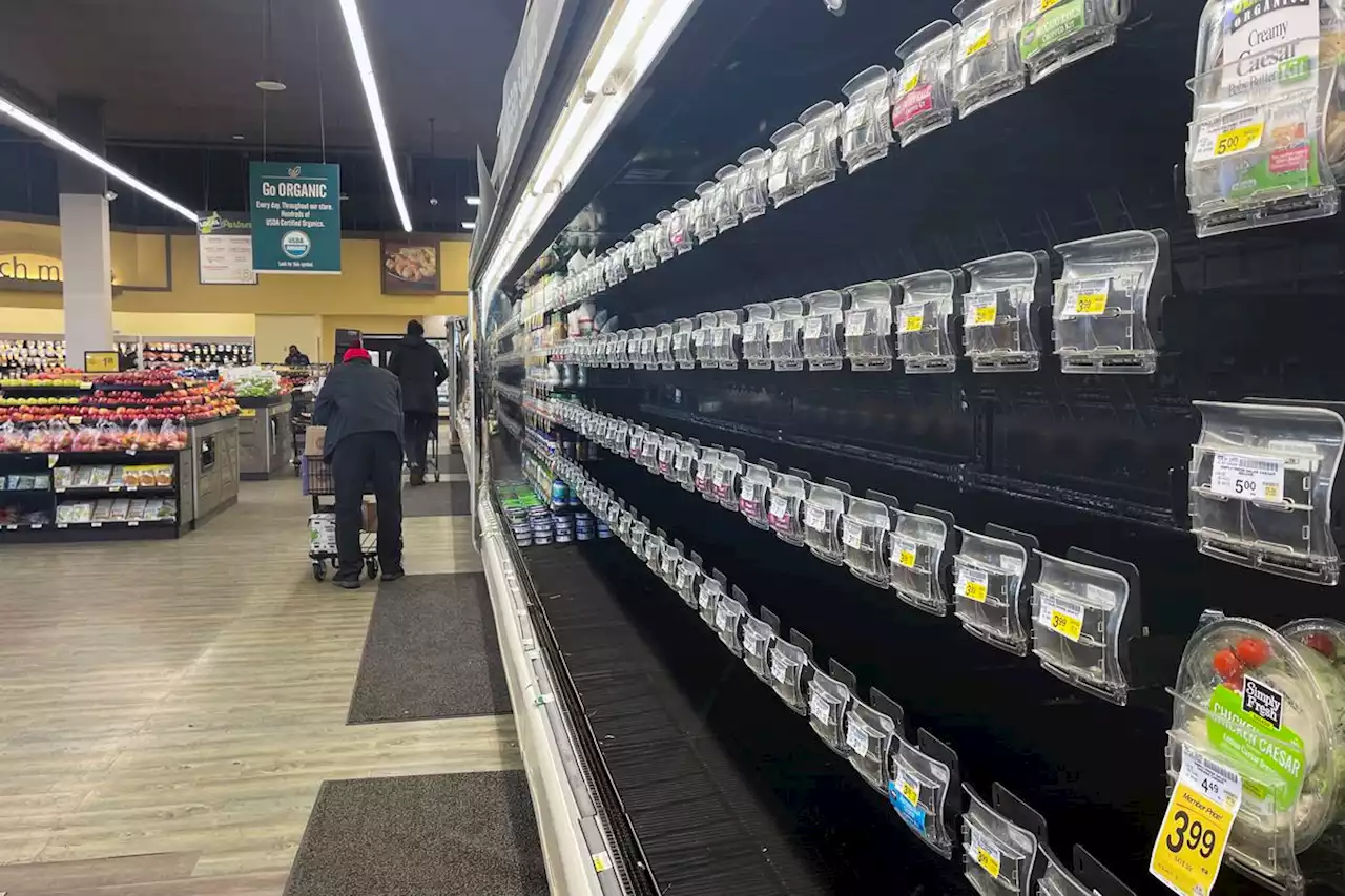 Covid-19, weather contribute to shortages in U.S. grocery stores