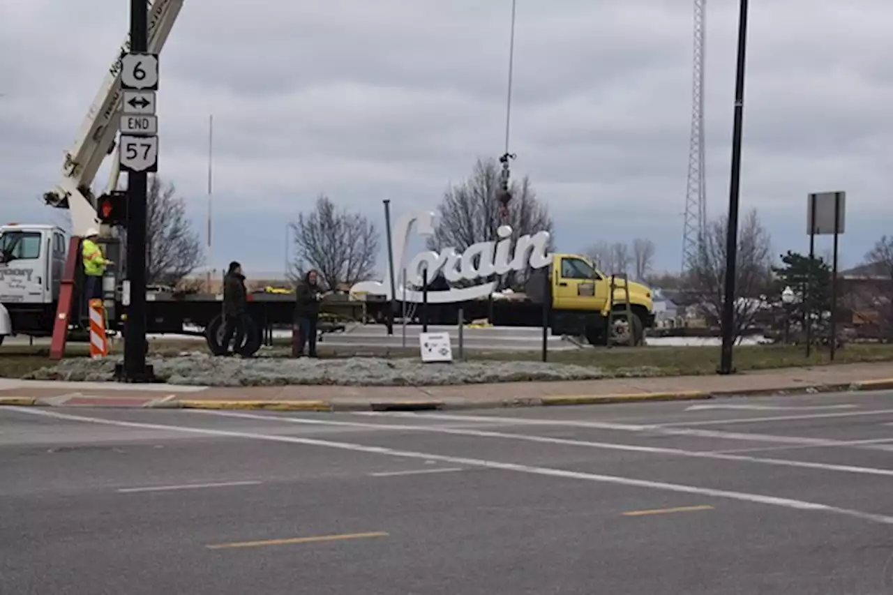 Lorain Now Has Its Own Giant Script City Sign