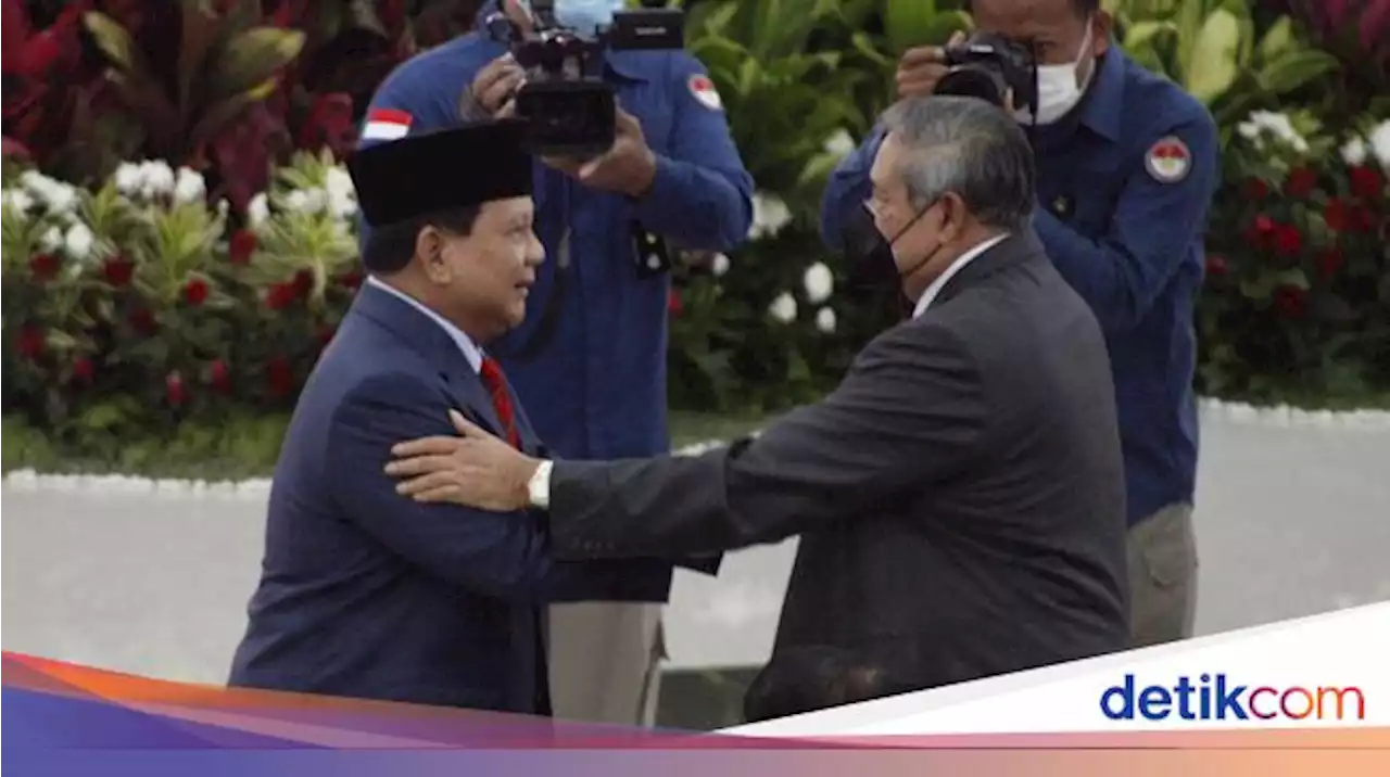 SBY-Prabowo Hadiri Pemberian Gelar Profesor Kehormatan Unhan ke Terawan