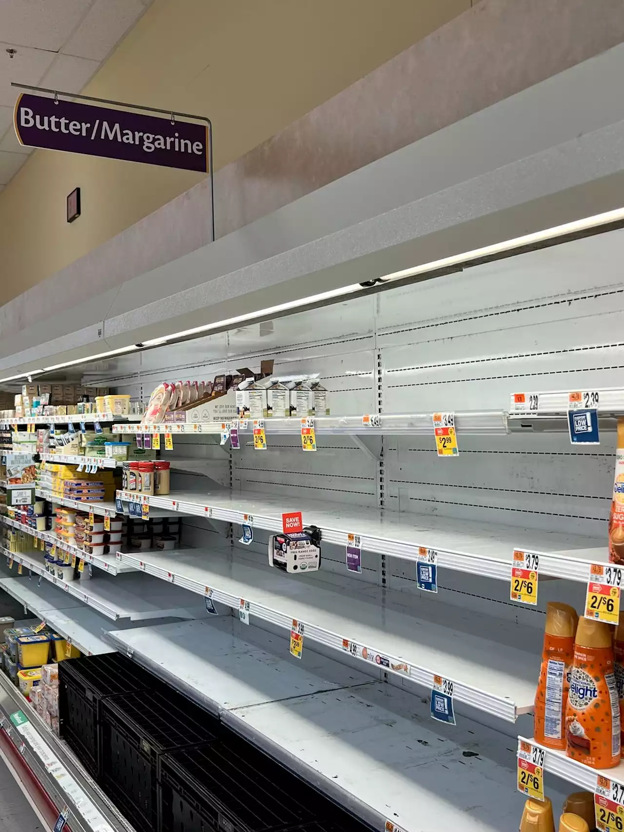 Americans Still Seeing Higher Prices And Empty Shelves