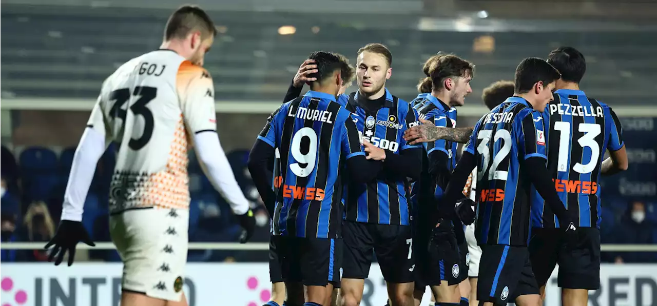 Coppa Italia, l’Atalanta ai quarti: Venezia battuto 2-0